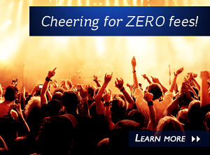 Cheering for ZERO Fees