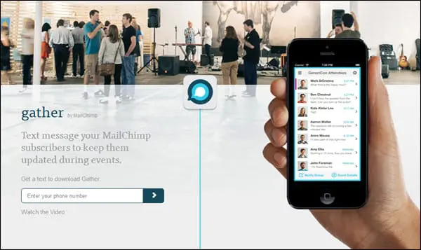 mailchimp app