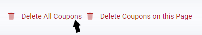 Delete all coupons