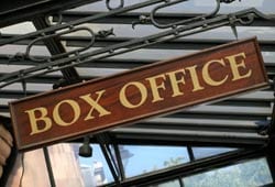 Box Office Ticketing Sign