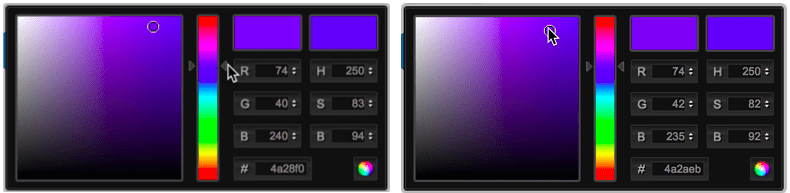 Color Selection Process