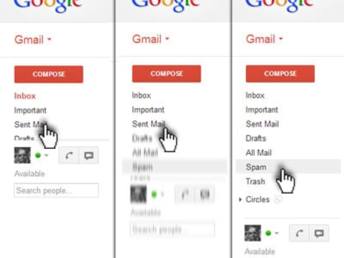 Gmail Spam Folder Location A Thundertix How To Guide