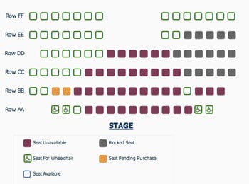 Assigned Seating Layout