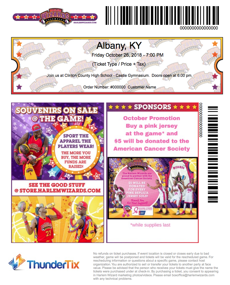 Electronic PDF Ticket Printing, eTickets, Online Event Ticketing