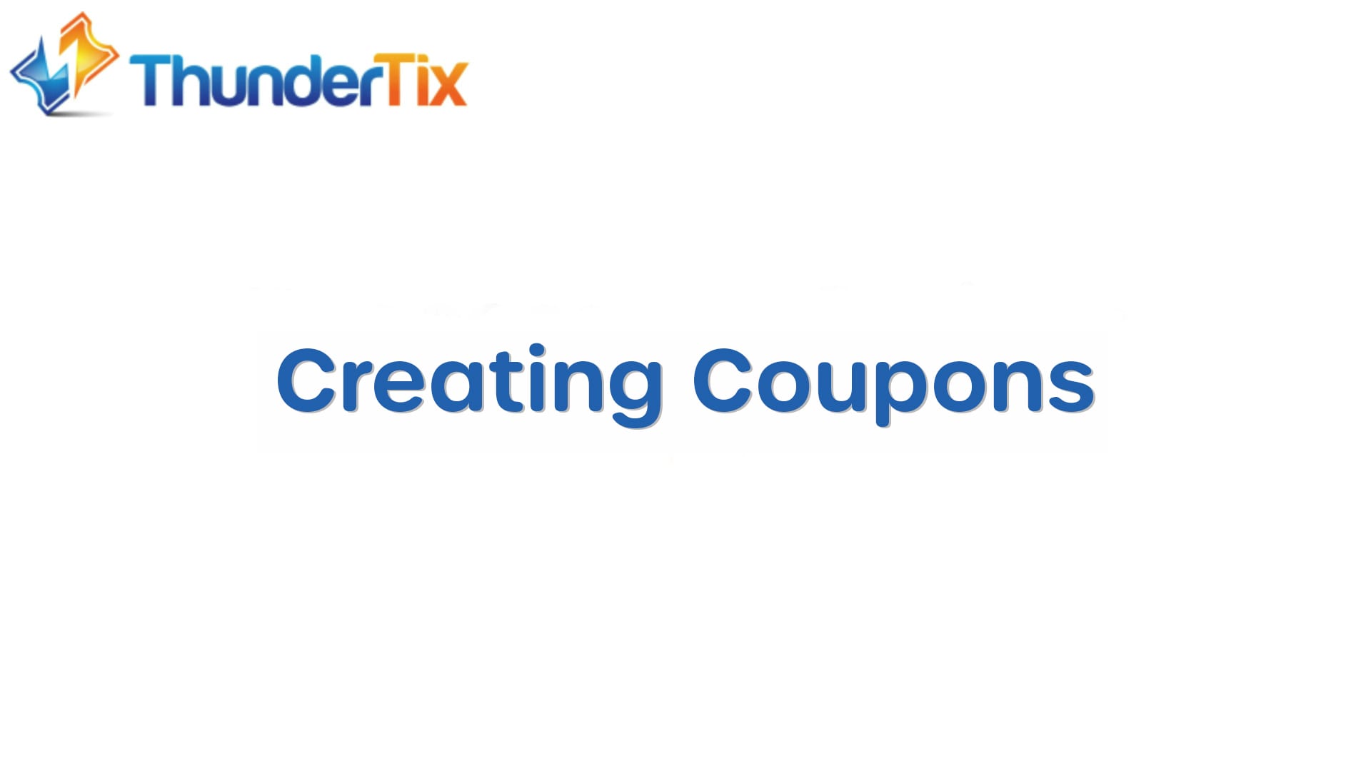Create Event Coupons