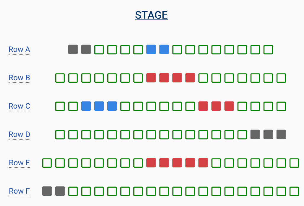 Browser Seating Chart