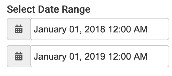 Date Range Search