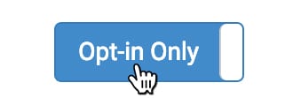 Opt-in button