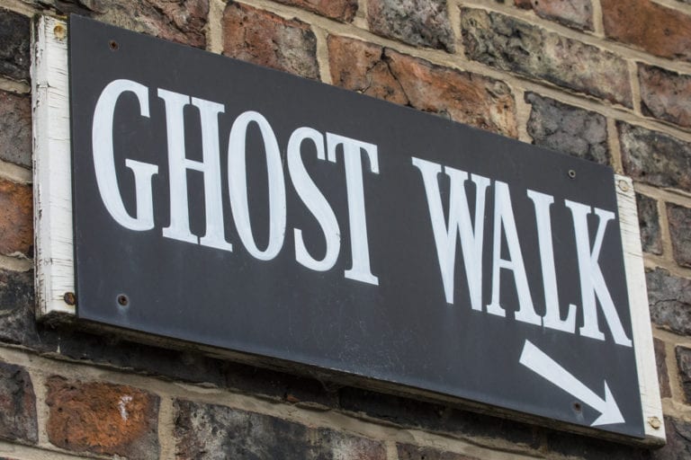 ticketing service for ghost tours