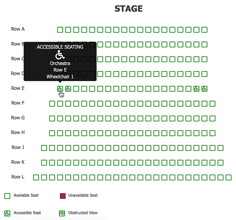 String Orchestra Seating Chart Template