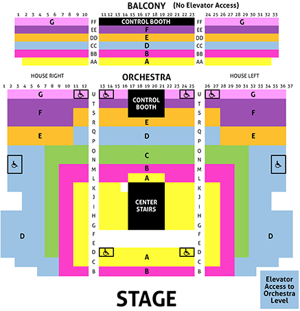 Moa Seating Chart