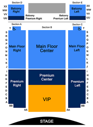 House Of Hope Seating Chart