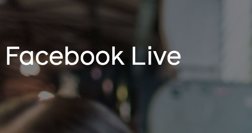 how to stream live events with Facebook