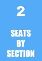 Seat reservations by section within the sanctuary