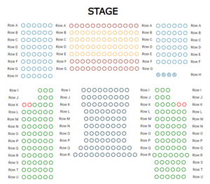 Seating Chart Seat Selection