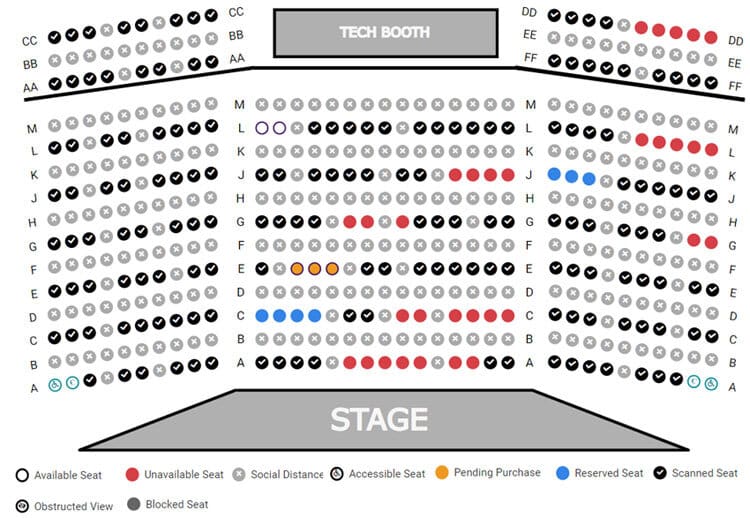 Reserved Seating Software, Sell Tickets with a Seating Chart