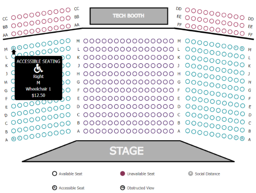 Reserved Seating Chart Creation And