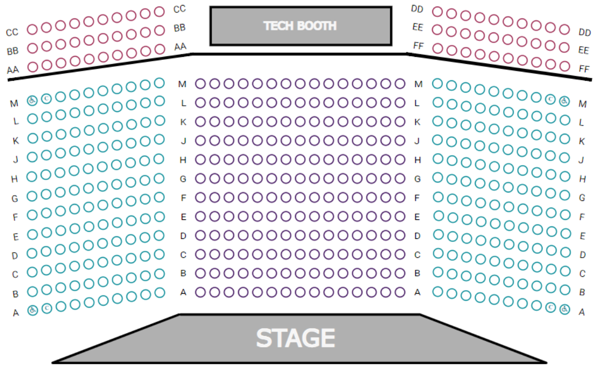 Pels Theater Seating Chart