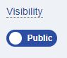 Ticket Visibility Button