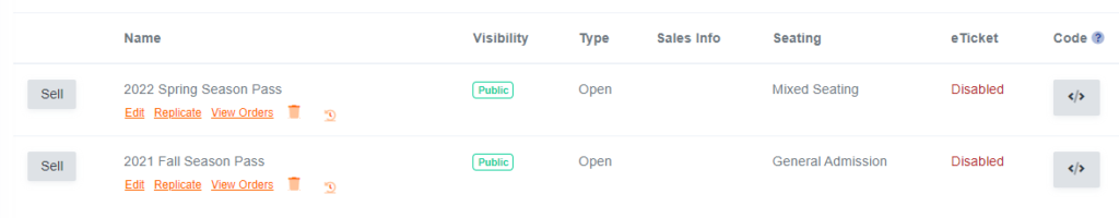 View package manager page