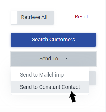 Export Customers to Constant Contact